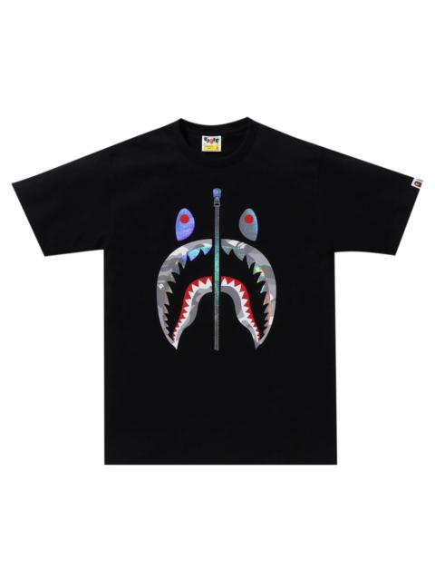 BAPE City Camo Shark Tee 'Black/Grey'