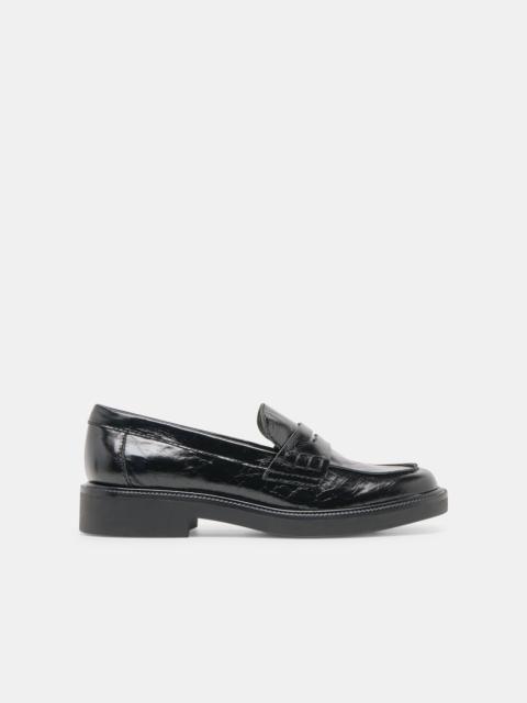 dolce vita TIGGY LOAFERS MIDNIGHT CRINKLE PATENT