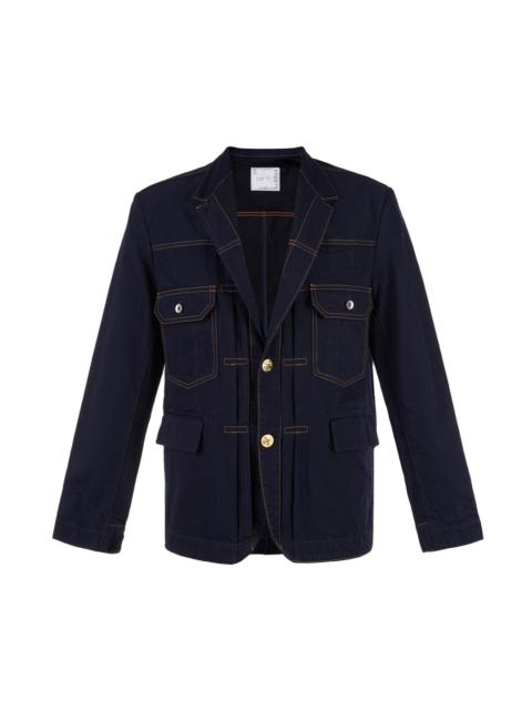 sacai Denim Blazer Jacket