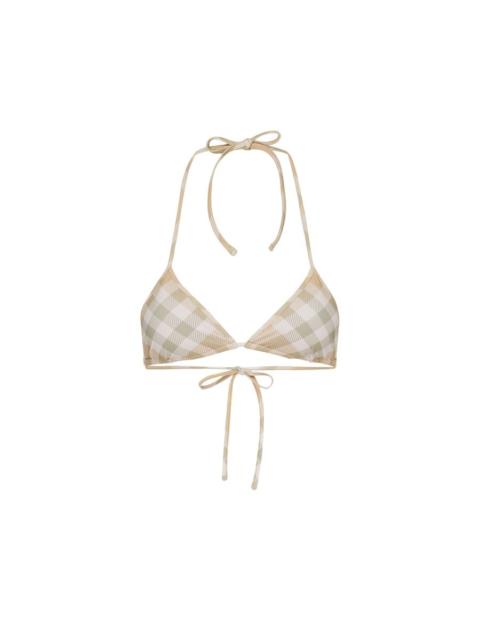 Check Bikini Top