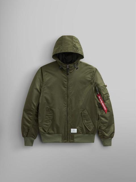 ALPHA INDUSTRIES L-2B HOODED GEN II BOMBER JACKET
