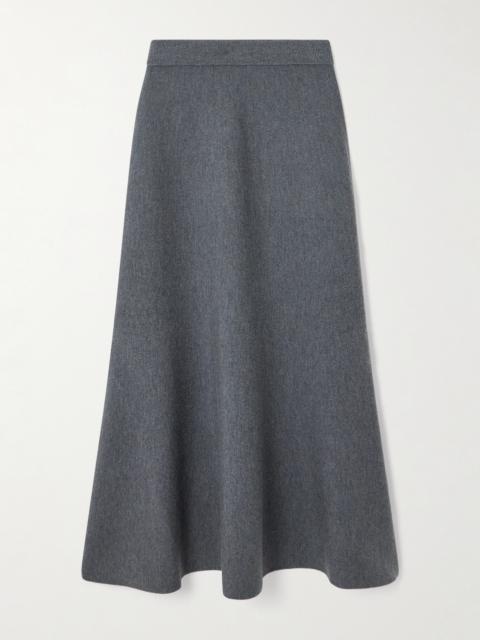 SIMKHAI Atwood Wool Midi Skirt