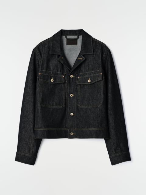 Lemaire TRUCKER JACKET IN SLATE DENIM