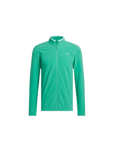 adidas adidas Woven Track Top Semi Court Green