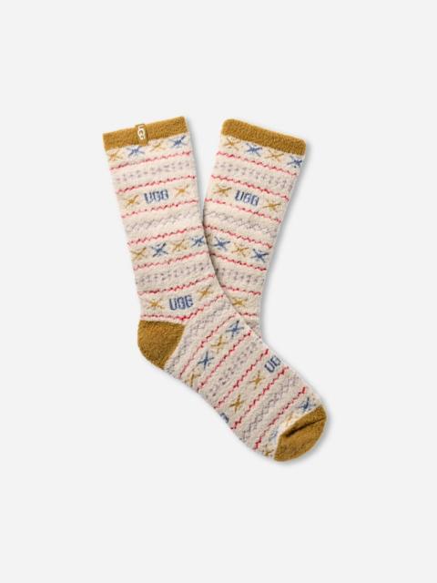 UGG ® Women's Leslie Graphic Crew Sock Nylon