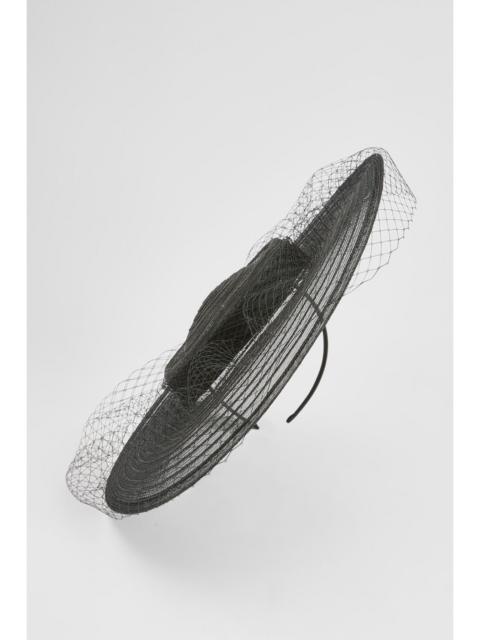 KAREN MILLEN Tulle Trimmed Fascinator