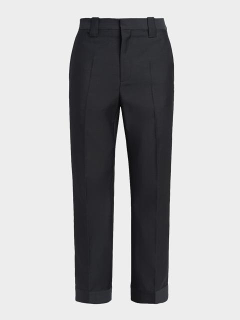 VERSACE JEANS COUTURE Men & apos;s Straight-Leg Formal Pants