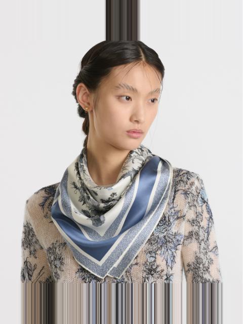 【使い方自由★】Dior Chardons 90 スクエア スカーフ いろいろな使い方で♪】DIOR スクエア スカーフ