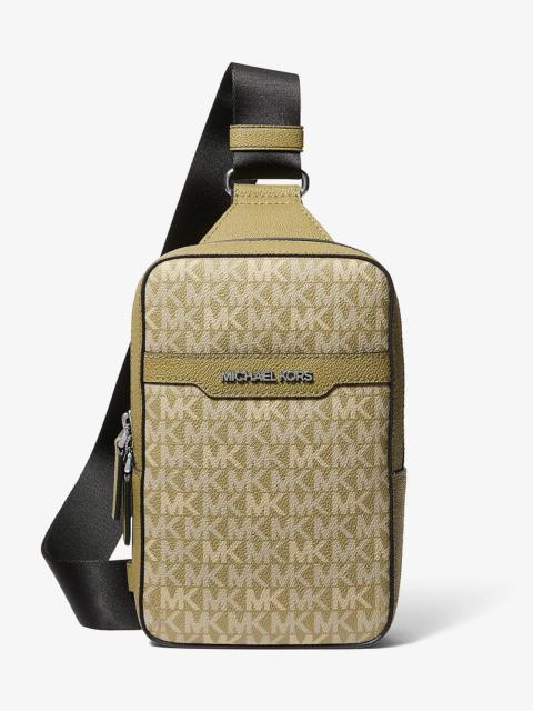 MICHAEL KORS Cooper Medium Signature Logo Sling Bag