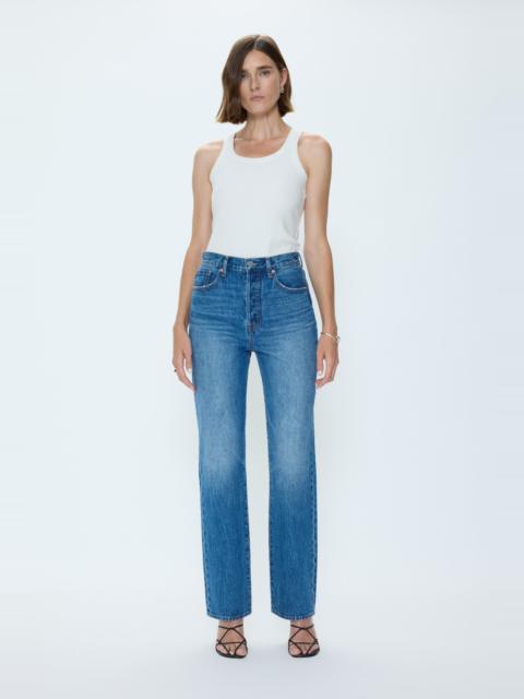 PISTOLA CASSIE SUPER HIGH RISE STRAIGHT JEAN - CAPRI