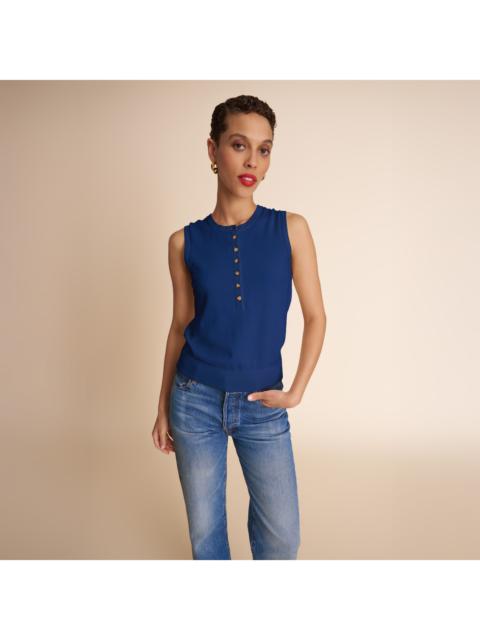 M.M.LaFleur Crimmins Pointelle Tank - 365 Cotton Silk Knit