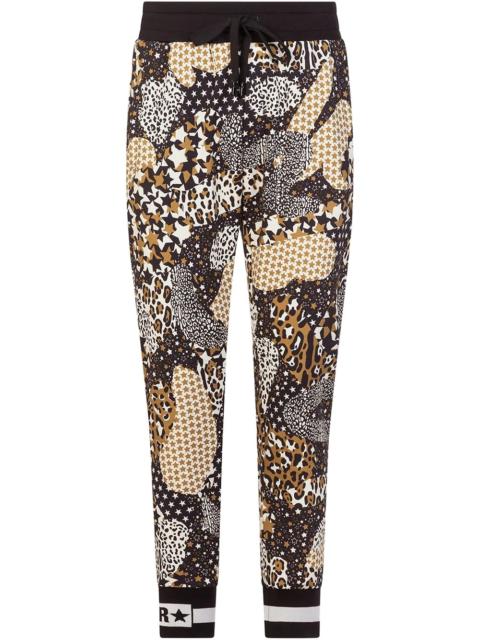 Dolce & Gabbana mix-print track pants