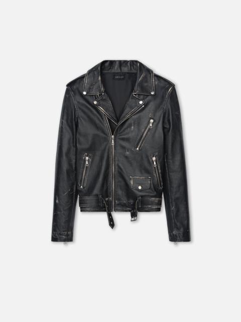 John Elliott LEATHER MOTO JACKET