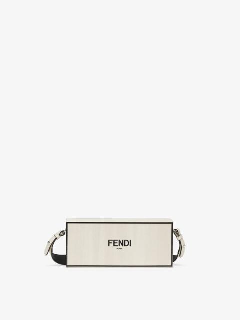 FENDI White leather bag