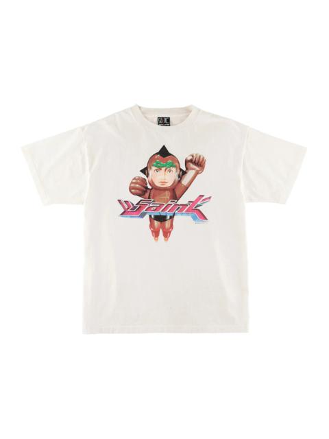 SAINT M×××××× Saint Mxxxxxx Iron Baby T-Shirt Vintage White