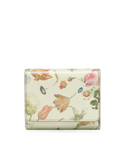 Maison Margiela floral-print leather mini bag