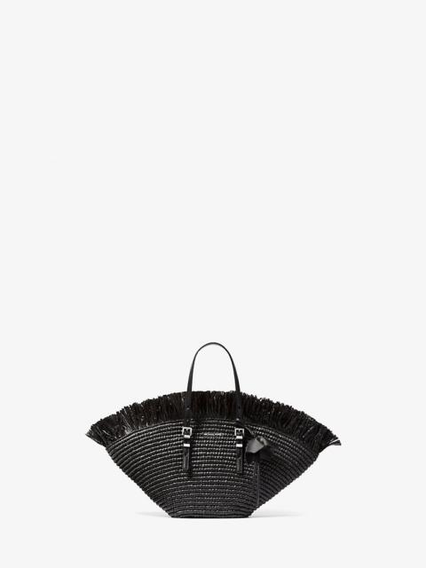 MICHAEL KORS Isa Small Hand-Crocheted Tote Bag