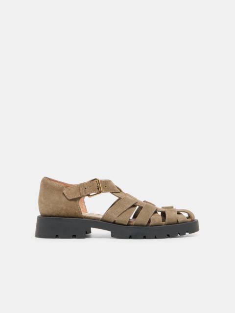 dolce vita ELSAH FLATS OLIVE SUEDE