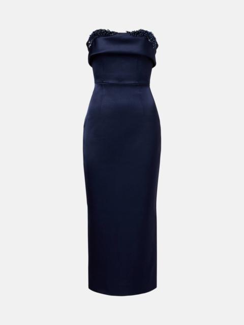 RACHEL GILBERT Laira embellished cocktail dress