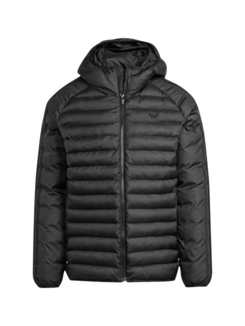 adidas Synthetic Hooded Puffer Jacket "Black" JX4117