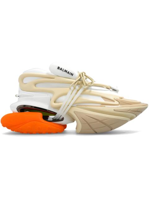 Balmain Balmain Unicorn Low-Top White Beige Orange