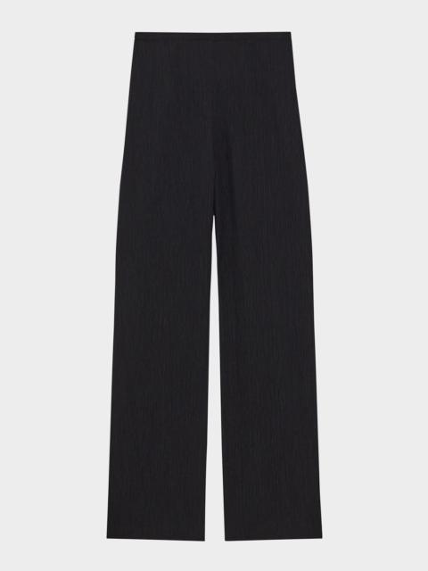Easy Straight Pull-On Pants