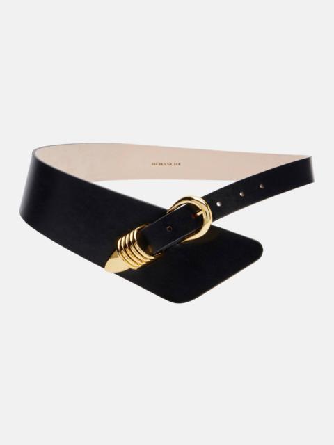 DÉHANCHE Alcott asymmetric leather belt