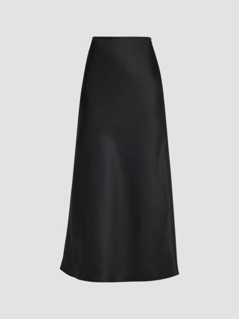 Loulou de Saison Women's Eli A-Line Maxi Skirt - Black