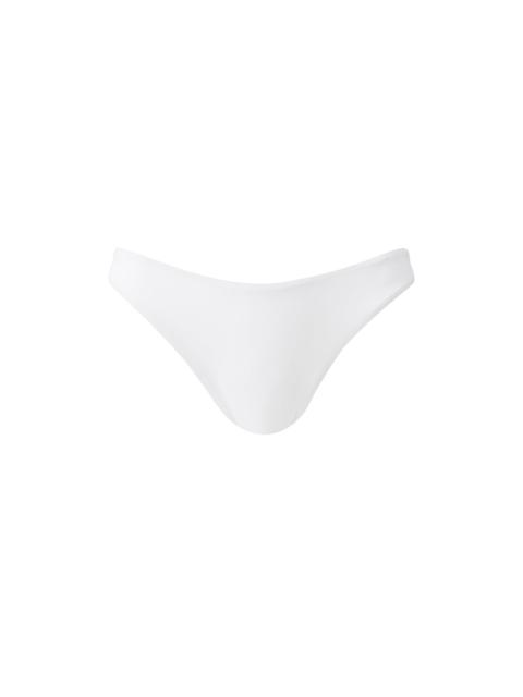 MELISSA ODABASH EXCLUSIVE NOTO WHITE BIKINI BOTTOM
