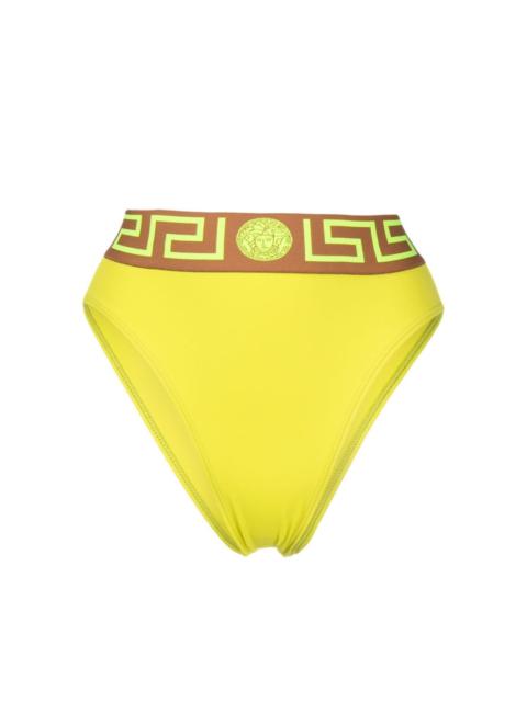 VERSACE Greca-detail bikini bottoms