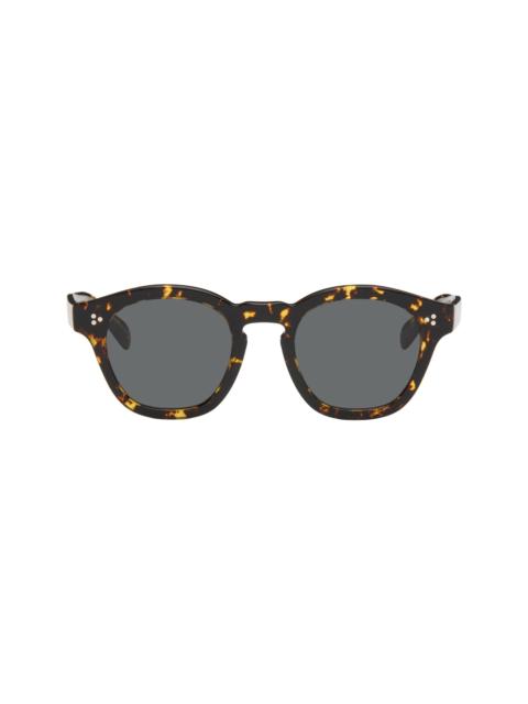 Oliver Peoples Black & Yellow Boudreau Sunglasses