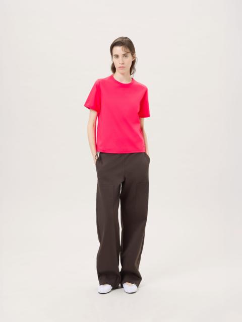PANGAIA Womens Heavyweight Interlock Trousers - Obsidian Core