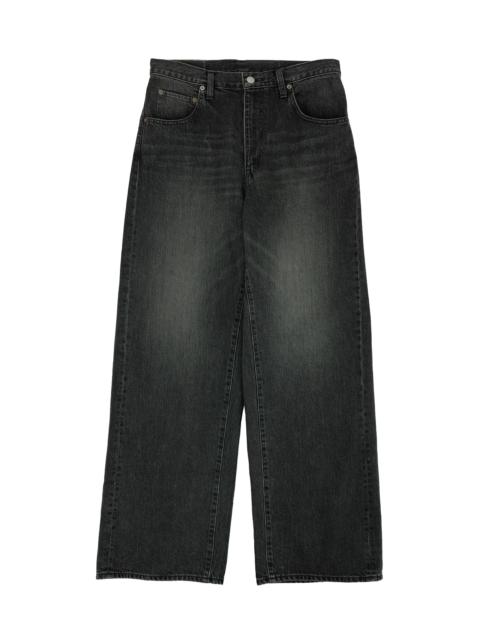 ssstein Wide Denim Jeans Black