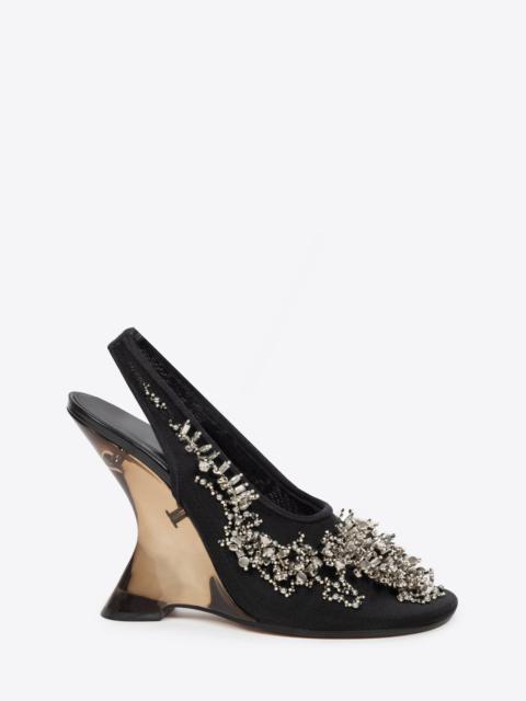 Dries Van Noten EMBELLISHED SLINGBACK PUMPS