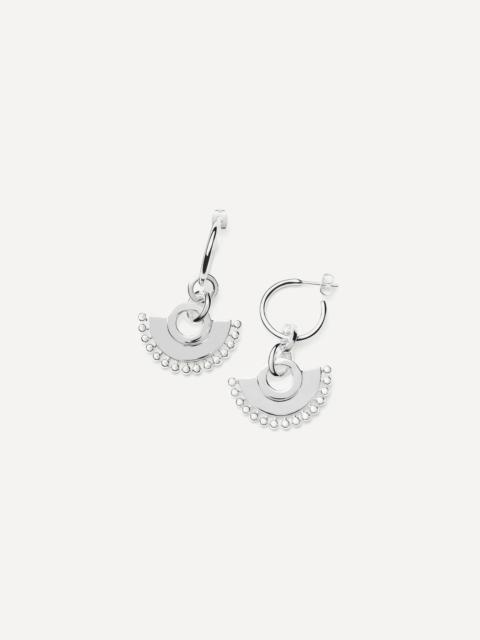 MISSOMA Silver-Plated Zenyu Chandelier Hoop Earrings