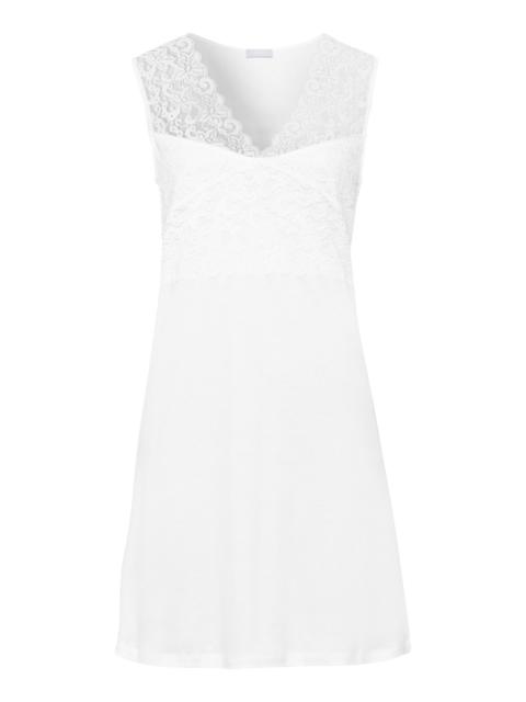 HANRO Moments V-Neck Cotton Tank Nightgown