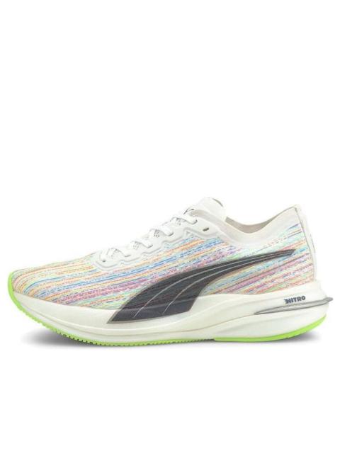 PUMA (WMNS) PUMA Velocity Nitro Spectra 'White Green' 195305-01