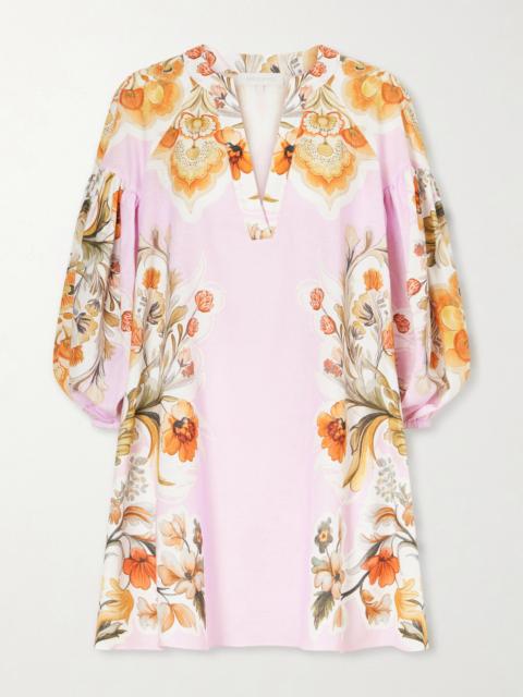 BORGO DE NOR Harlow Cotton-blend Lace Mini Dress