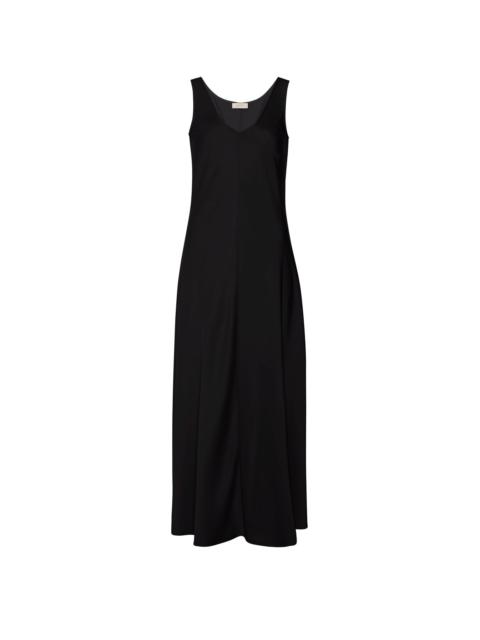 Satin Bias Maxi Dress