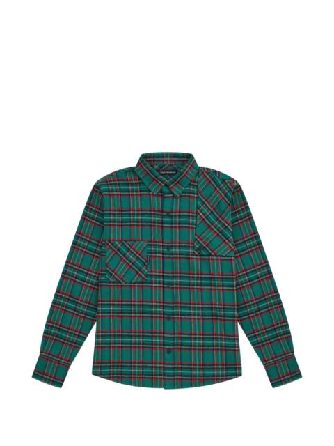 Gosha Rubchinskiy checked flannel shirt