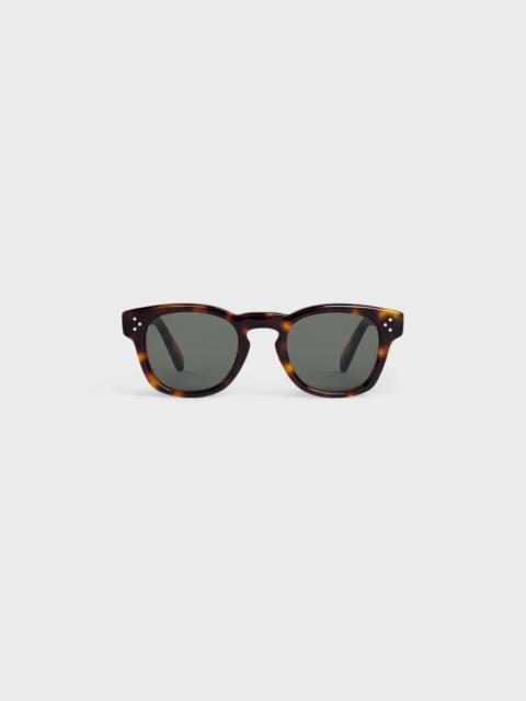 Black Frame 42 Sunglasses in Acetate