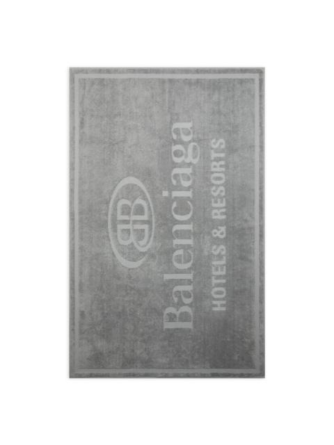 BALENCIAGA Bath Towel  in Grey