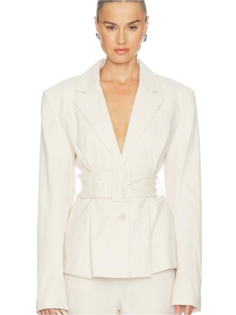ROTATE Linen Suiting Blazer
