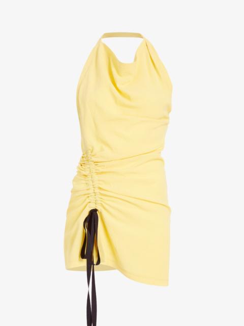 Proenza Schouler Melia Top in Crinkle Linen Viscose