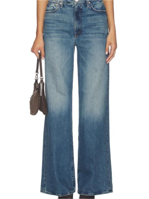 MOTHER The Ditcher Roller Zip Sneak Jeans