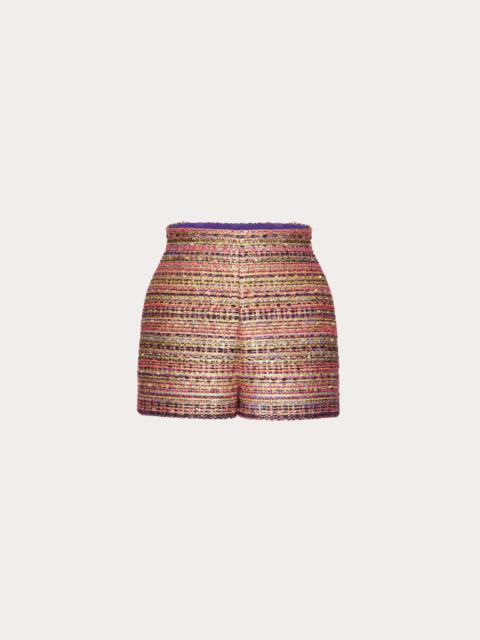 Valentino TWEED PARTY SHORTS