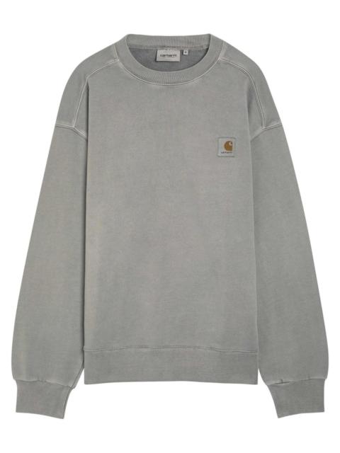 Carhartt WIP Carhartt Wip Nelson Logo Cotton Sweatshirt
