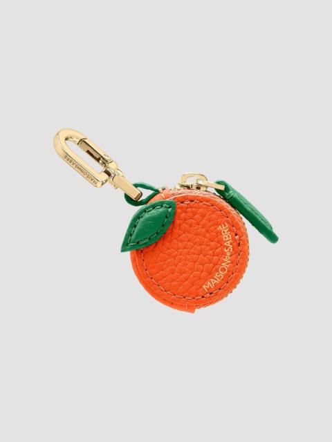 MAISON de SABRÉ Women's The Sabrémoji Fruit Charm - Orange