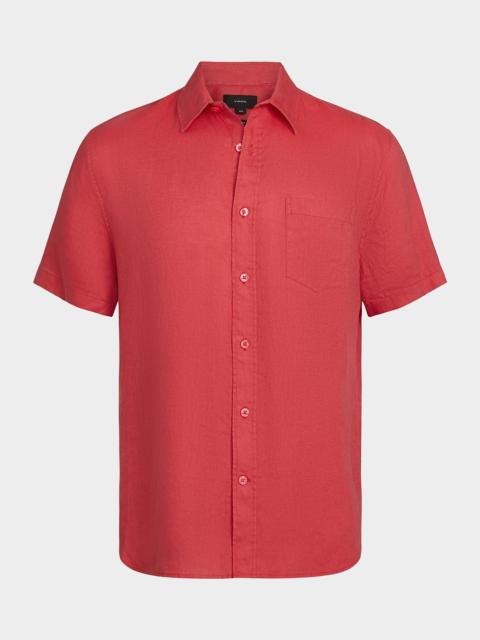 Vince Men's Linen Sport Shirt