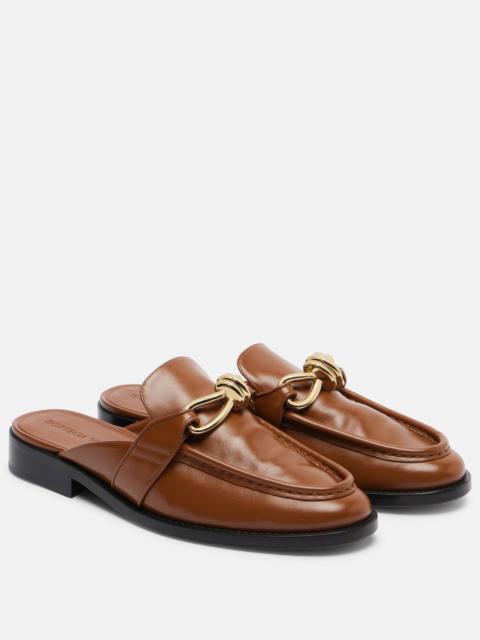 Astaire Knot leather mules